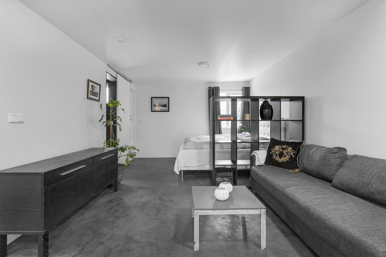 רייקיאוויק Lovely Studio Apartment With Hot Tub מראה חיצוני תמונה