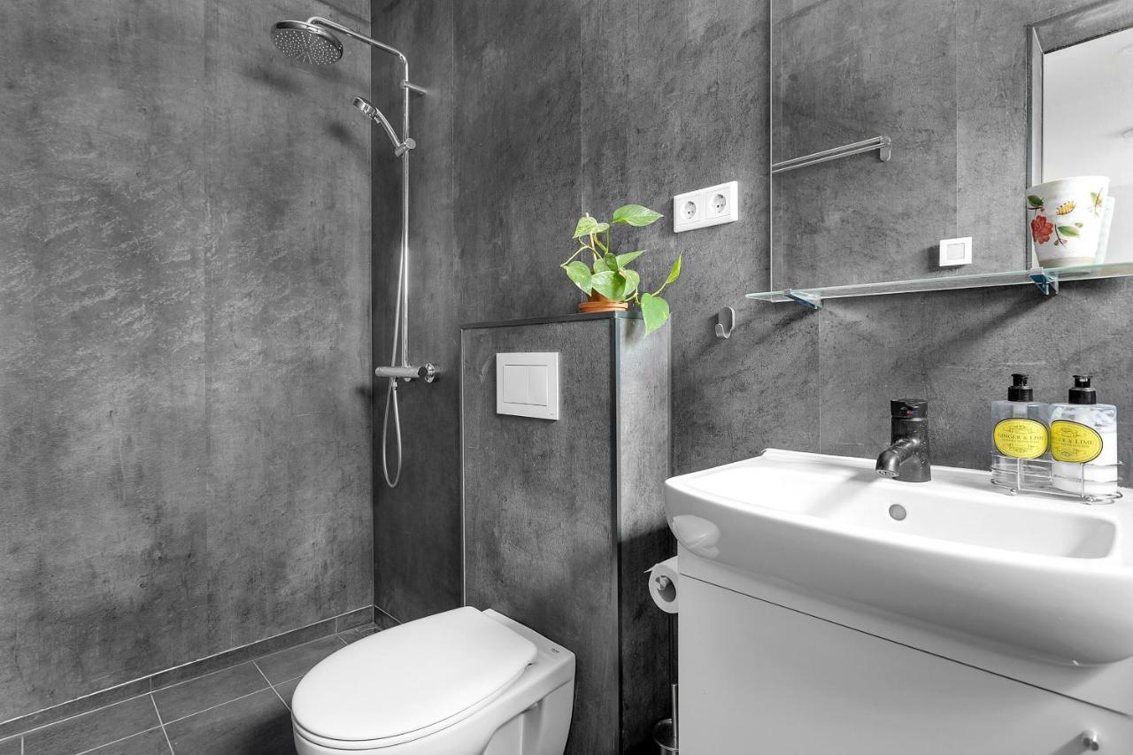 רייקיאוויק Lovely Studio Apartment With Hot Tub מראה חיצוני תמונה
